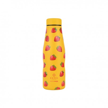 01-31534 ESTIA ΘΕΡΜΟΣ TRAVEL FLASK SAVE THE AEGEAN 500ml BERRY BRIGHT