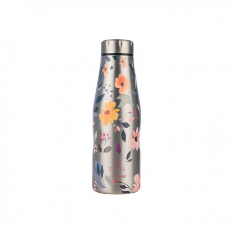 01-31633 ESTIA ΘΕΡΜΟΣ TRAVEL FLASK SAVE THE AEGEAN 500ml SILVER BOTANIC