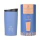 01-20378 ESTIA ΘΕΡΜΟΣ TRAVEL MUG SAVE THE AEGEAN 350ml DENIM BLUE