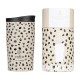 01-25663 ESTIA ΘΕΡΜΟΣ TRAVEL MUG SAVE THE AEGEAN 350ml LEOPARD TAUPE