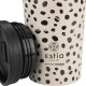 01-25663 ESTIA ΘΕΡΜΟΣ TRAVEL MUG SAVE THE AEGEAN 350ml LEOPARD TAUPE