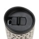 01-25663 ESTIA ΘΕΡΜΟΣ TRAVEL MUG SAVE THE AEGEAN 350ml LEOPARD TAUPE