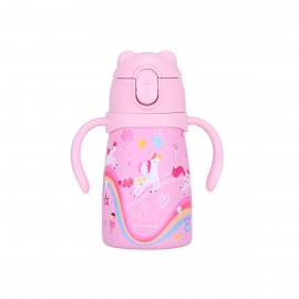 01-34221 ESTIA ΘΕΡΜΟΣ ΠΑΙΔΙΚΟ BUBBLE BOTTLE SAVE THE AEGEAN 300ml RAINBOW DREAMS