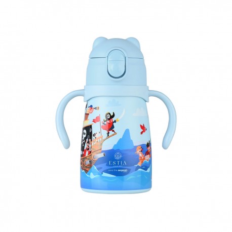 01-33200 ESTIA ΘΕΡΜΟΣ ΠΑΙΔΙΚΟ BUBBLE BOTTLE SAVE THE AEGEAN 300ml TREASURE QUEST