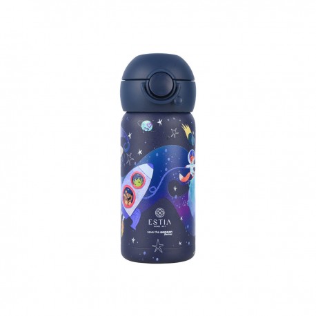 01-33057 ESTIA ΘΕΡΜΟΣ ΠΑΙΔΙΚΟ WONDER BOTTLE SAVE THE AEGEAN 350ml SOLAR JUMP
