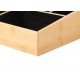 02-13127 ESTIA ΘΗΚΗ ΟΡΓΑΝΩΣΗΣ ΚΑΛΛΥΝΤΙΚΩΝ BAMBOO 9 ΘΕΣΕΩΝ 33x21x9cm