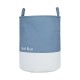 02-41236 ESTIA ΚΑΛΑΘΙ ΑΠΛΥΤΩΝ TONE LAB ΜΕ ΧΕΡΟΥΛΙΑ 35x35x50cm OPAL BLUE