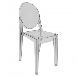 14980023 Καρέκλα Catering ArteLibre HALOIR Διάφανο Πλαστικό 40x35x90cm Διάφανο