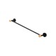 02-14803 ESTIA ΠΕΤΣΕΤΟΘΗΚΗ ΕΠΙΤΟΙΧΙΑ BAMBOO ESSENTIALS ΜΟΝΗ ΜΕΤΑΛΛΙΚΗ 9x65.4x5.2 ΜΑΥΡΗ