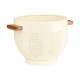 01-23850 ESTIA ΣΟΥΡΩΤΗΡΙ ΖΥΜΑΡΙΚΩΝ ALLURE ΑΛΟΥΜΙΝΙΟΥ 22cm ΜΕ ΞΥΛΙΝΕΣ ΛΑΒΕΣ IVORY