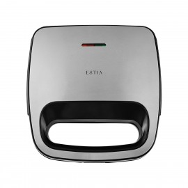 06-35563 ESTIA ΤΟΣΤΙΕΡΑ BLACK & INOX 2 ΘΕΣΕΩΝ 750w