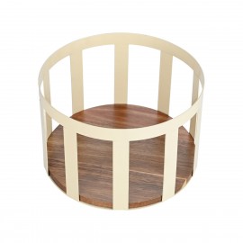 01-24772 ESTIA ΦΡΟΥΤΙΕΡΑ ALLURE ΜΕΤΑΛΛΙΚΗ IVORY