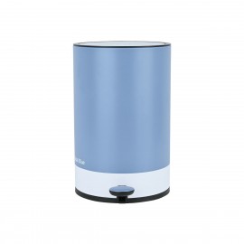 02-39899 ESTIA ΧΑΡΤΟΔΟΧΕΙΟ ΜΠΑΝΙΟΥ TONE LAB SOFT CLOSE 6lt OPAL BLUE