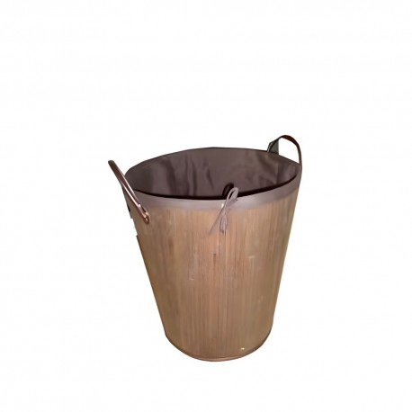 735004 ΚΑΔΟΣ ΑΠΛΥΤΩΝ BAMBOO  Φ43x47 cm