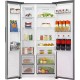 Hisense RS3P558NEIE Ψυγείο Ντουλάπα 544lt Total NoFrost Υ178.6xΠ91.1xΒ61.5εκ. Inox E