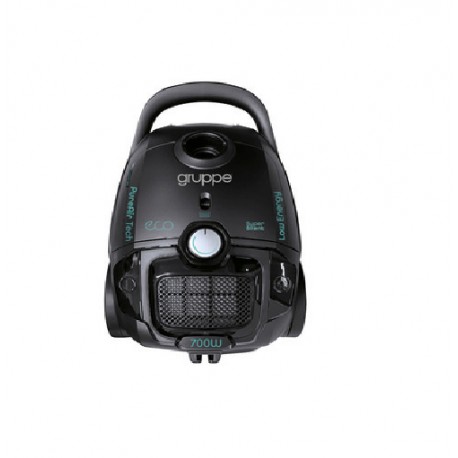Gruppe VCB43C17M0B-70 Ηλεκτρική Σκούπα 700W με Σακούλα 3lt Μαύρη
