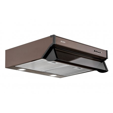 Gruppe Semplice 600 Ελεύθερος Απορροφητήρας 60cm Καφέ