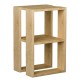 119-001165 Κομοδίνο Passion pakoworld oak 34x30x55εκ