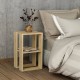 119-001165 Κομοδίνο Passion pakoworld oak 34x30x55εκ