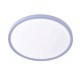 42036-AA-Silver Inlight Πλαφονιέρα οροφής LED 60W 3CCT (by switch on base) σε ασημί απόχρωση D:75x2,5cm (42036-AA-Silver)