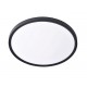42036-AA-Black Inlight Πλαφονιέρα οροφής LED 60W 3CCT (by switch on base) σε μαύρη απόχρωση D:75x2,5cm (42036-AA-Black)