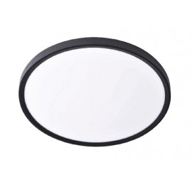 42036-AA-Black Inlight Πλαφονιέρα οροφής LED 60W 3CCT (by switch on base) σε μαύρη απόχρωση D:75x2,5cm (42036-AA-Black)