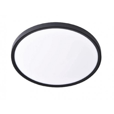 42036-AA-Black Inlight Πλαφονιέρα οροφής LED 60W 3CCT (by switch on base) σε μαύρη απόχρωση D:75x2,5cm (42036-AA-Black)