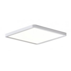 42045-White InLight Πλαφονιέρα οροφής LED 40W 3CCT (by switch on base) από λευκό μέταλλο  D:50cm (42045-White)