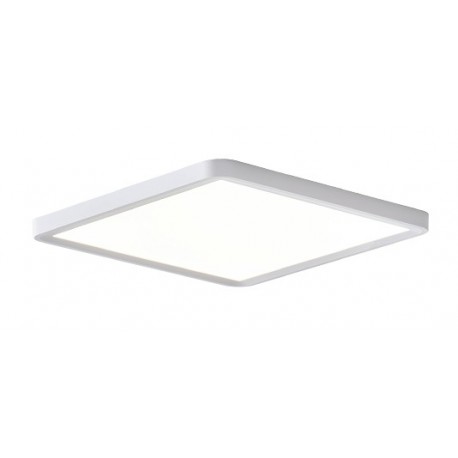42045-White InLight Πλαφονιέρα οροφής LED 40W 3CCT (by switch on base) από λευκό μέταλλο  D:50cm (42045-White)