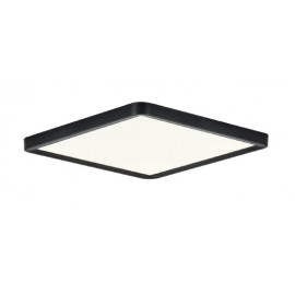 42045-Black InLight Πλαφονιέρα οροφής LED 40W 3CCT (by switch on base) από μαύρο μέταλλο  D:50cm (42045-Black)