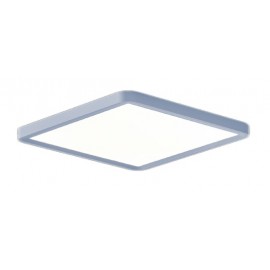 42045-Silver InLight Πλαφονιέρα οροφής LED 40W 3CCT (by switch on base) από ασημί μέταλλο  D:50cm (42045-Silver)