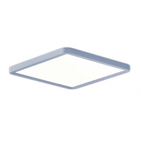 42045-Silver InLight Πλαφονιέρα οροφής LED 40W 3CCT (by switch on base) από ασημί μέταλλο  D:50cm (42045-Silver)