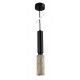4088 InLight Κρεμαστό φωτιστικό γκρι από travertine marble 1XGU10 D:7,5 x 35cm (4088)
