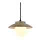 4093 InLight Κρεμαστό φωτιστικό γκρι από travertine marble 1XG9 D:20 x 12.5cm (4093)