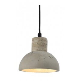 4094 InLight Κρεμαστό φωτιστικό γκρι από travertine marble 1XΕ27 D:15 x 12.5cm (4094)