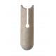 43066 InLight Επιτοίχιο φωτιστικό γκρι από travertine marble 1XG9 D:10 x 35cm (43066)