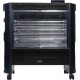 Gruppe NGF-24BFH Black Σόμπα Χαλαζία 2400W με Θερμοστάτη και Ανεμιστήρα
