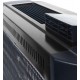 Gruppe NGF-24BFH Black Σόμπα Χαλαζία 2400W με Θερμοστάτη και Ανεμιστήρα