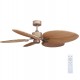 Gruppe RX52-067 Palm Leaves Ανεμιστήρας Οροφής 132cm με Τηλεχειριστήριο Καφέ