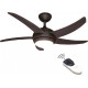 Gruppe L44001 Ανεμιστήρας Οροφής 112cm με Φως και Τηλεχειριστήριο Wood