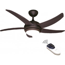 Gruppe L44001 Ανεμιστήρας Οροφής 112cm με Φως και Τηλεχειριστήριο Wood