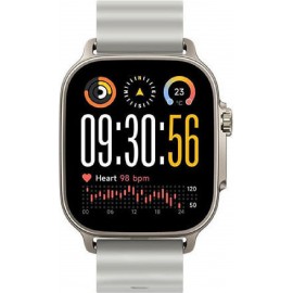 Realme Watch 5 Titanium με Παλμογράφο (Ασημί)
