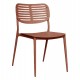 ΚΑΡΕΚΛΑ ΤΡΑΠΕΖΑΡΙΑΣ HILLIARD HM6645.08 ΑΛΟΥΜΙΝΙΟ ΣΕ TERRACOTTA 44.5x58x80Υεκ