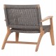 ΠΟΛΥΘΡΟΝΑ LOUNGE MONTER HM6241.02 ΞΥΛΟ ΑΚΑΚΙΑΣ ΦΥΣΙΚΟ-ΣΧΟΙΝΙ ΓΚΡΙ 63.5x60x69Υεκ