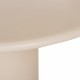 ΤΡΑΠΕΖΙ ΤΡΑΠΕΖΑΡΙΑΣ ΣΤΡΟΓΓΥΛΟ KAZVIN HM6582.02 ΜΠΕΖ FIBER CEMENT Φ130x73Υεκ