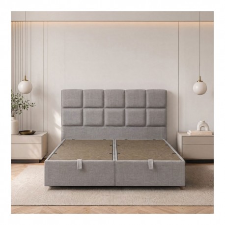 2EINCIMP-SB55160200 ΚΡΕΒΑΤΙ INCI ΜΠΑΟΥΛΟ ΝΤΥΜΕΝΟ ΜΕ ΥΦΑΣΜΑ 160x200 - SB55