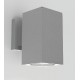 80203834 it-Lighting Elarbee E27 Outdoor Wall Lamp with Up or Down light Grey (80203834)