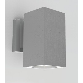 80203834 it-Lighting Elarbee E27 Outdoor Wall Lamp with Up or Down light Grey (80203834)