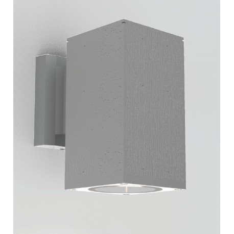 80203834 it-Lighting Elarbee E27 Outdoor Wall Lamp with Up or Down light Grey (80203834)