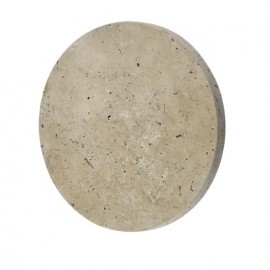 43068-B InLight Επιτοίχιο φωτιστικό γκρι από travertine marble LED 3.5W D:16cm (43068-B)